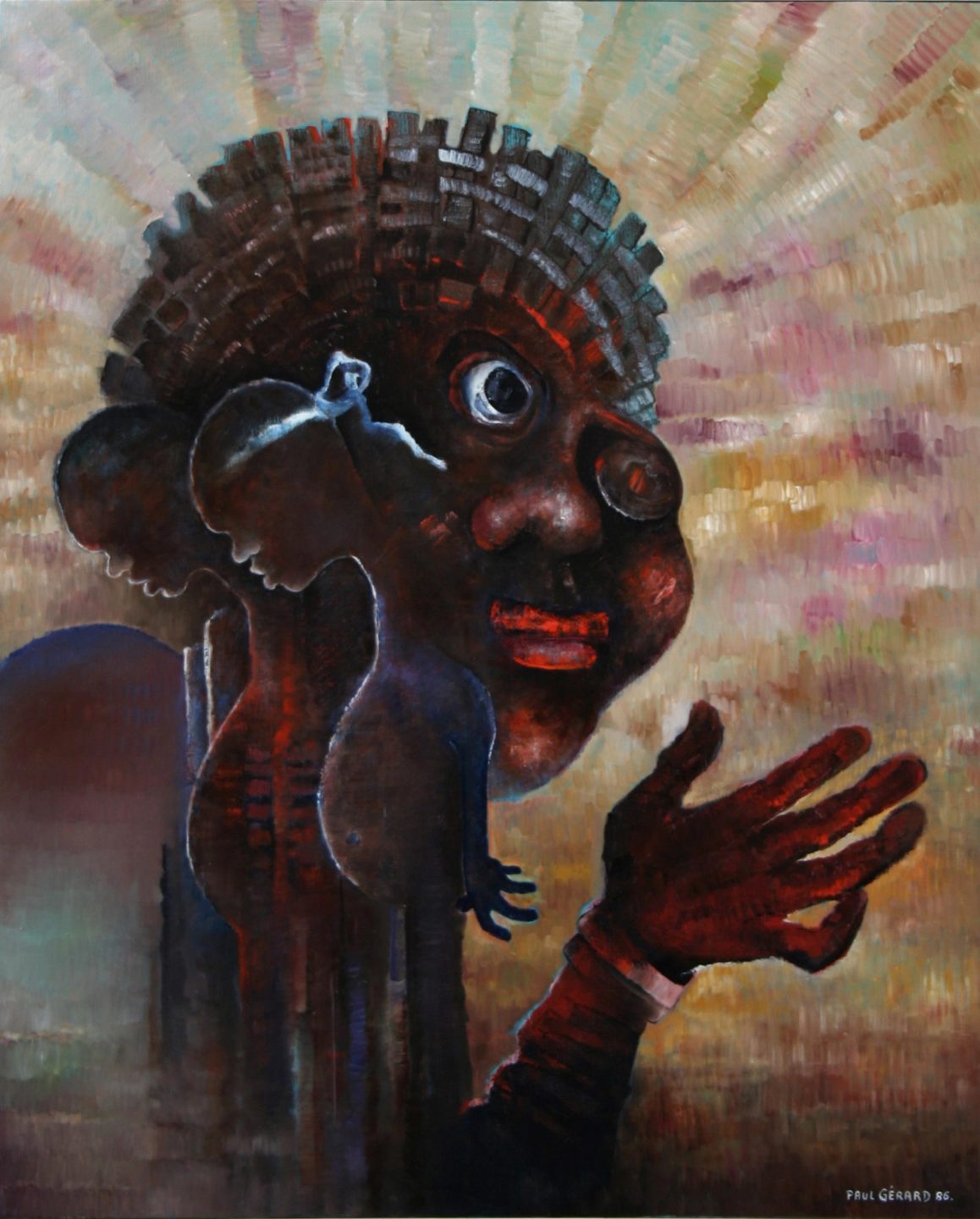 L'Afrique, Paul Gérard, 1986.