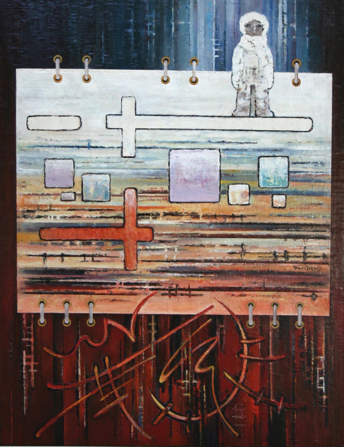 La Glace et le Feu, Paul Gérard, 1979.