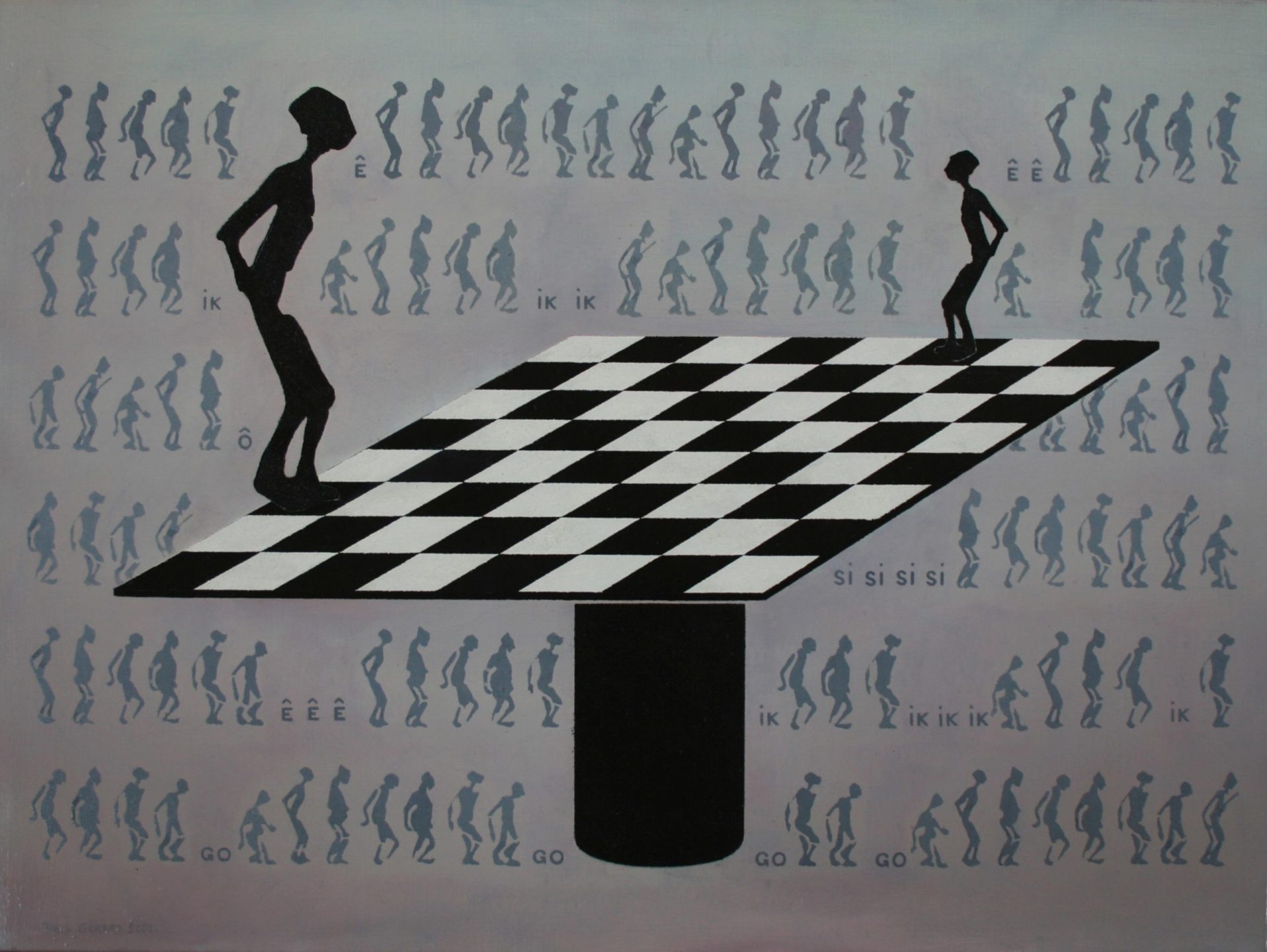 Sur l'Échiquier du Monde, Paul Gérard, 2001.