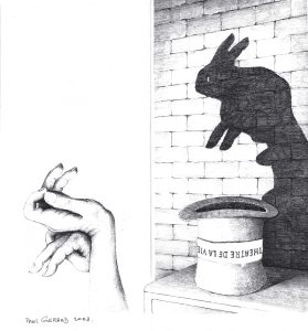 Sans Titre (carte de voeux de 2004), Paul Gérard, 2003.
