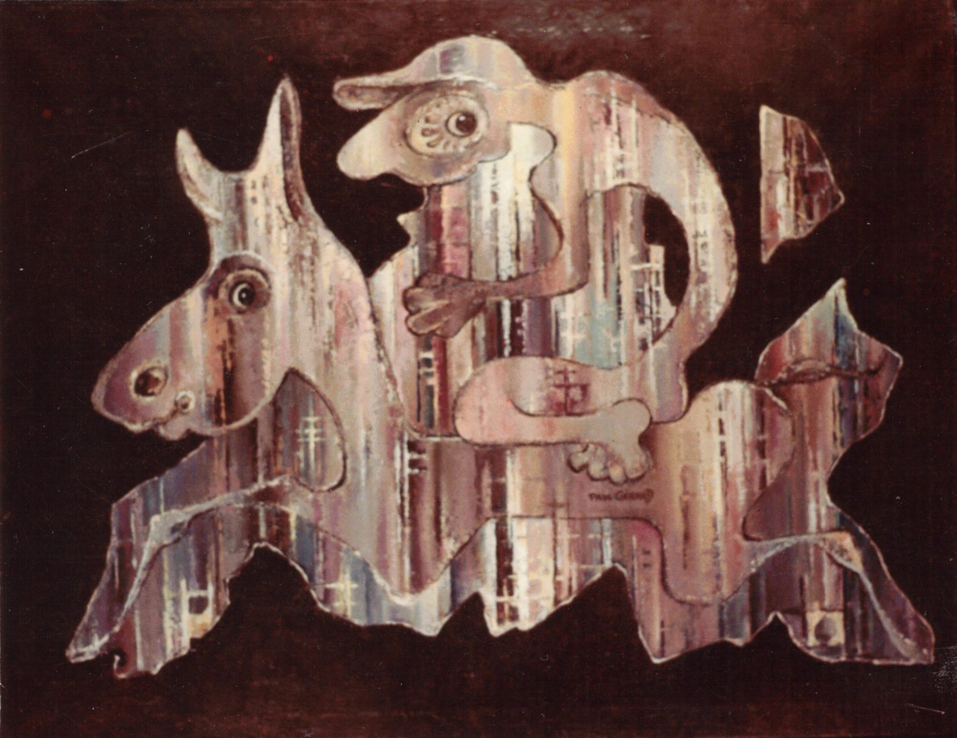 Le Jockey Fou, Paul Gérard, 1982.