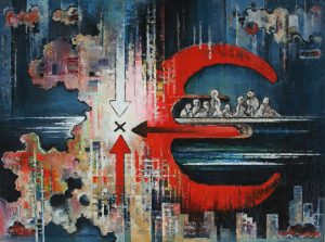 Point de Conflagration II, Paul Gérard, 1984.