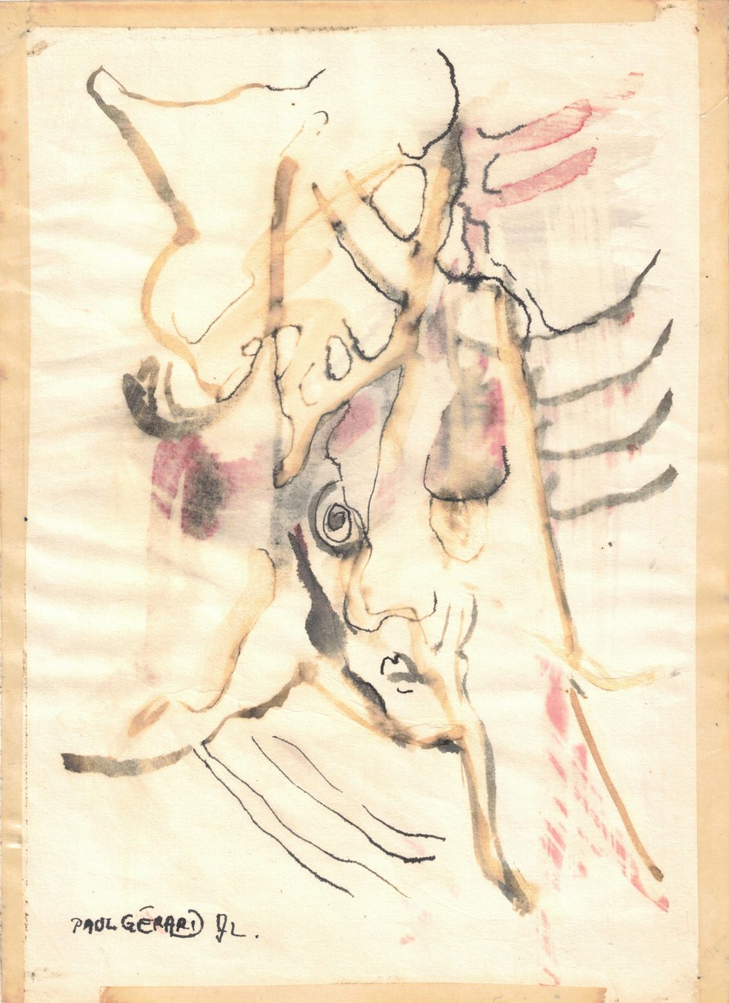 Petit essai à l'écoline IV, Paul Gérard, 1972.