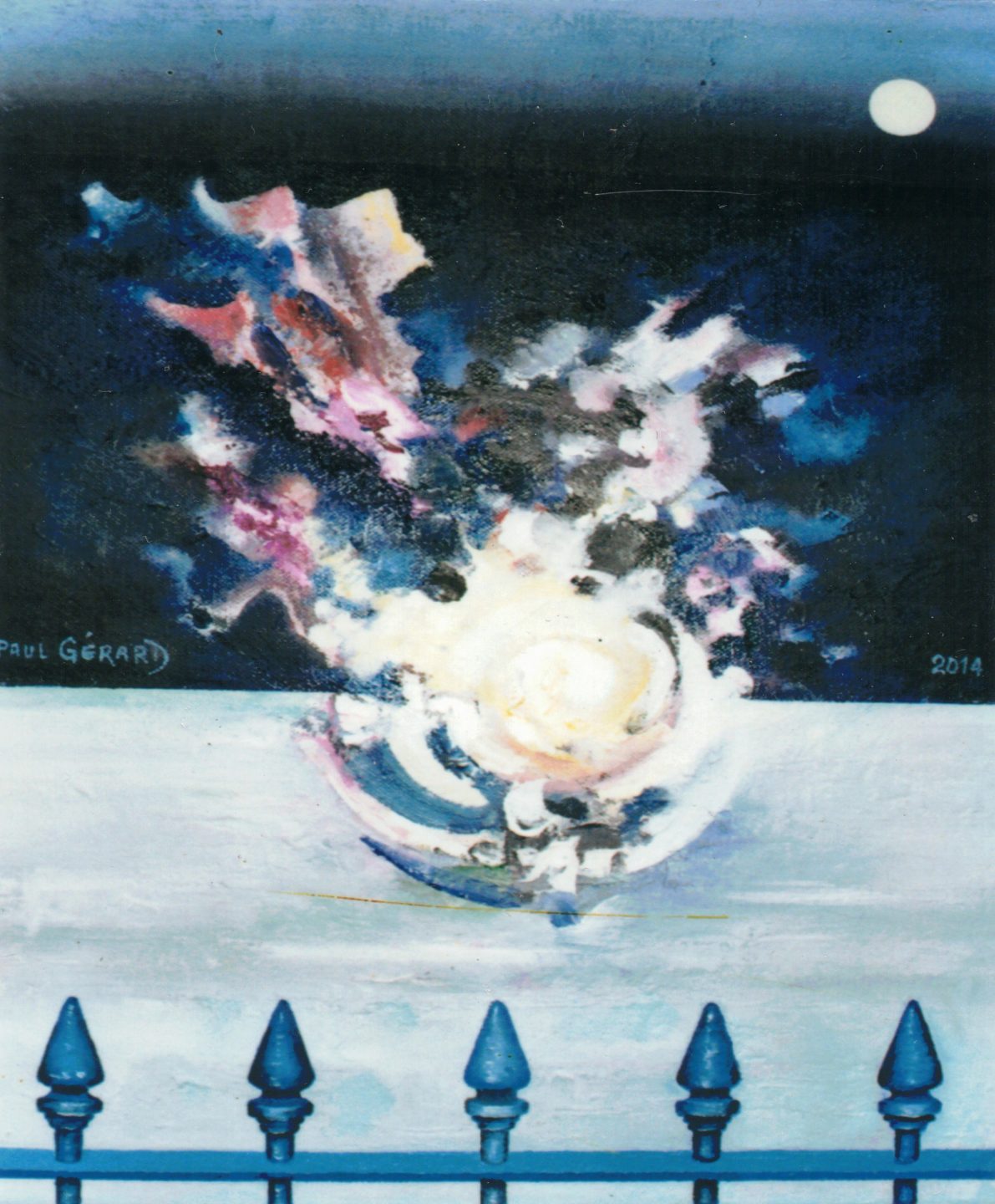 Sans titre (peinture 11, 2014), Paul Gérard, 2014.