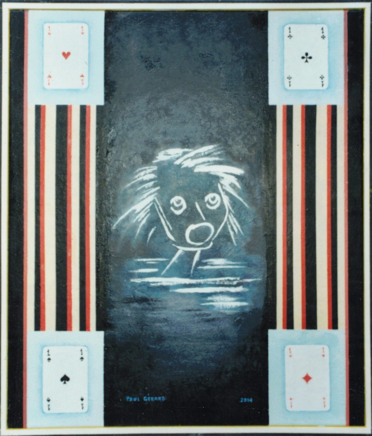 Sans titre (peinture 12, 2014), Paul Gérard, 2014.