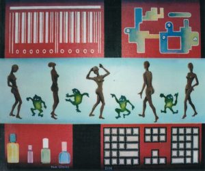 Sans titre (peinture 15, 2014), Paul Gérard, 2014.