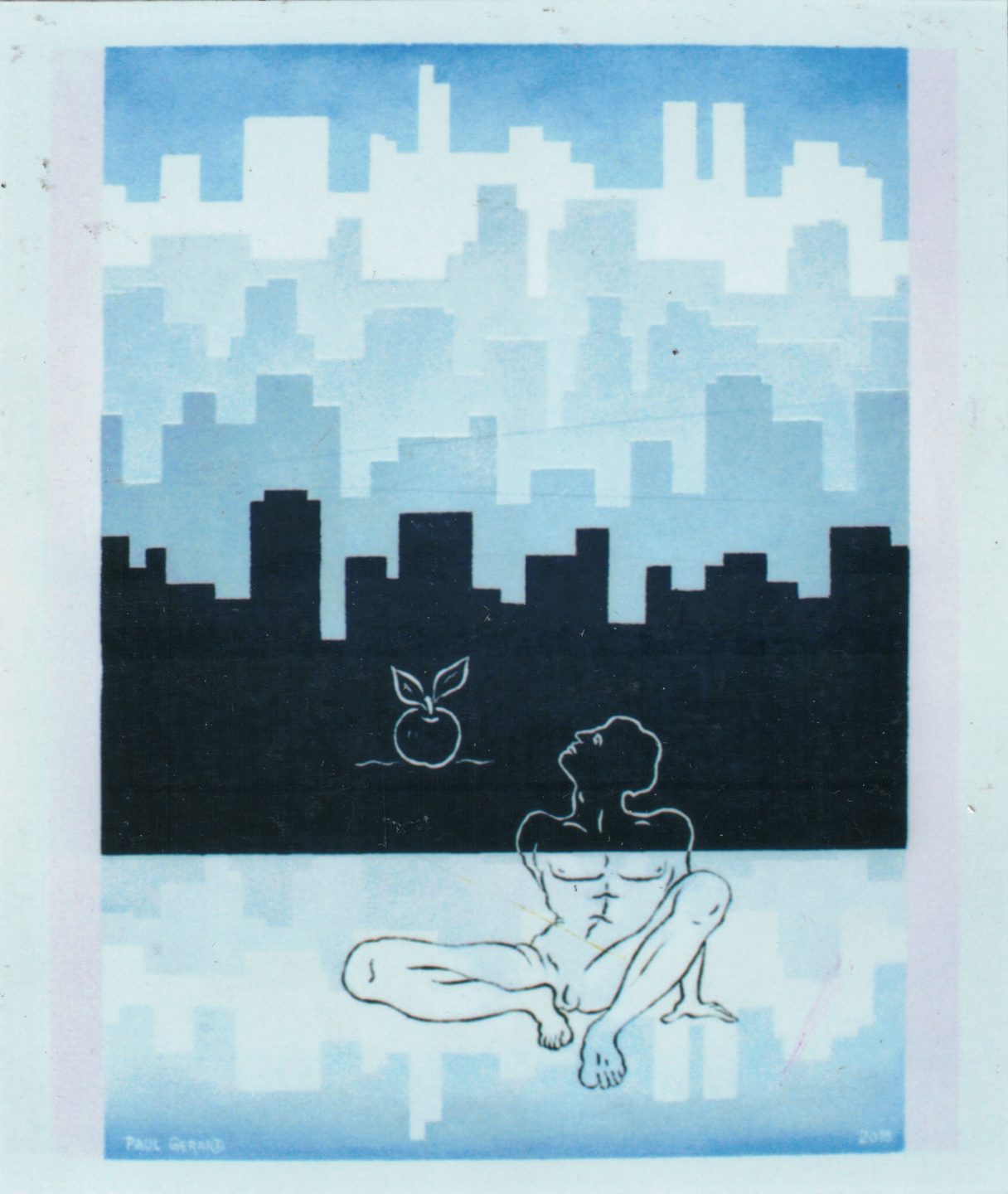 Sans titre (peinture 1, 2013), Paul Gérard, 2013.