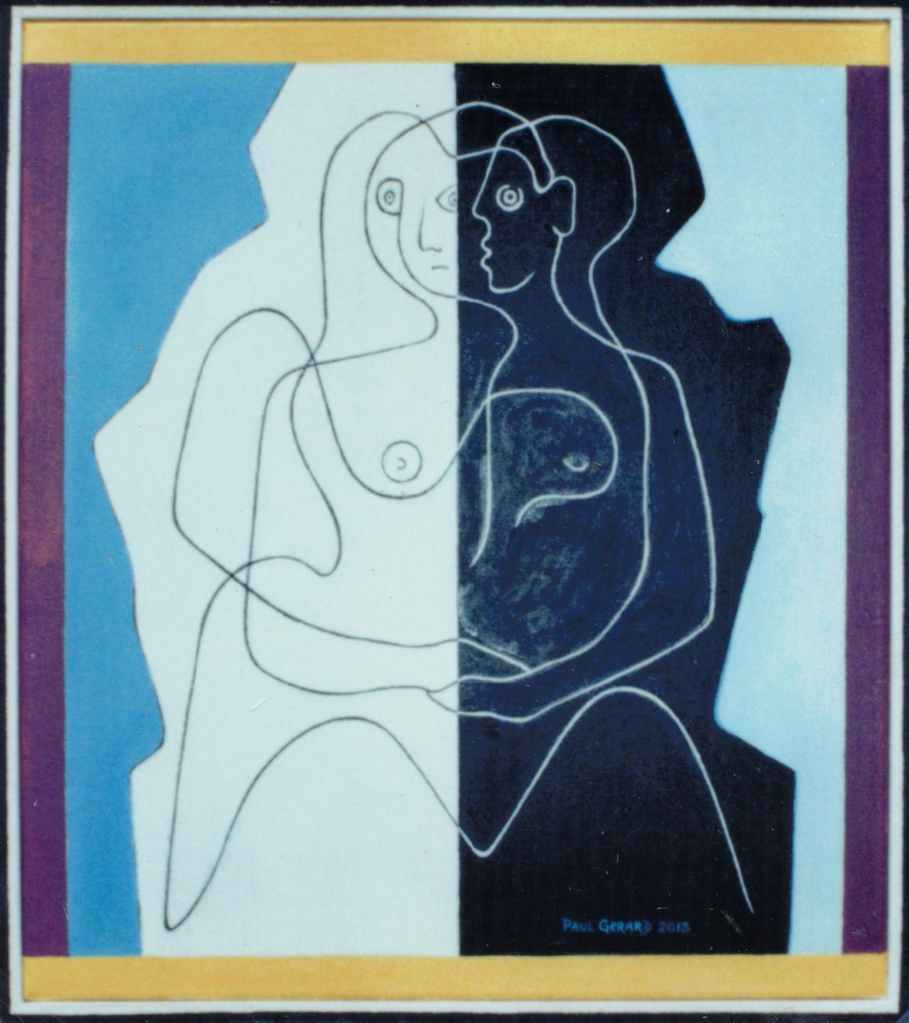 Sans titre (peinture 8, 2013), Paul Gérard, 2013.