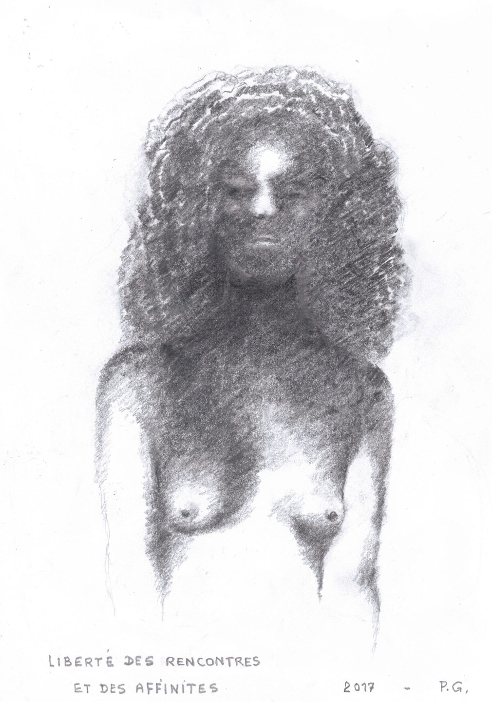 Sans titre (Carnet 1, Croquis 043), Paul Gérard, 2017.