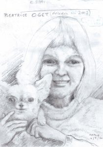 Sans titre (Carnet 2, Croquis 012), Paul Gérard, 2020.