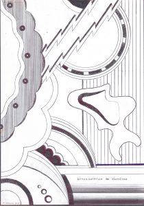 Sans titre (Carnet 2, Croquis 017), Paul Gérard, 2017.
