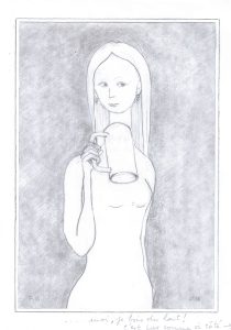 Sans titre (Carnet 2, Croquis 022), Paul Gérard, 2018.