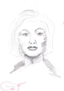 Sans titre (Carnet 2, Croquis 027.2), Paul Gérard, 2016.
