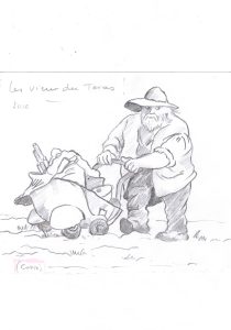 Sans titre (Carnet 2, Croquis 032), Paul Gérard, 2016.