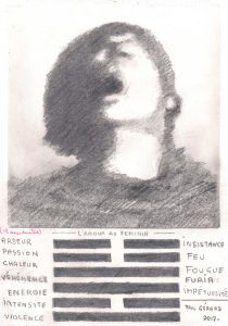 Sans titre (Carnet 2, Croquis 033), Paul Gérard, 2017.