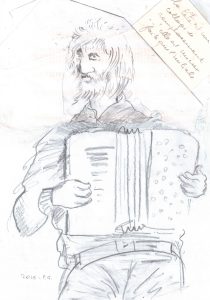 Sans titre (Carnet 2, Croquis 052), Paul Gérard, 2015.
