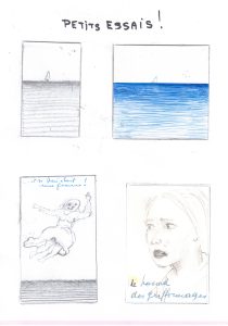 Sans titre (Carnet 2, Croquis 063), Paul Gérard, 2019.