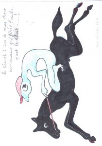 Sans titre (Carnet 2, Croquis 066), Paul Gérard, 2018.